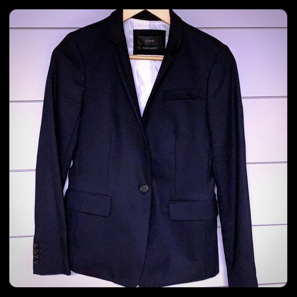 J. CREW Regent Blazer (navy) - Picture 1 of 2